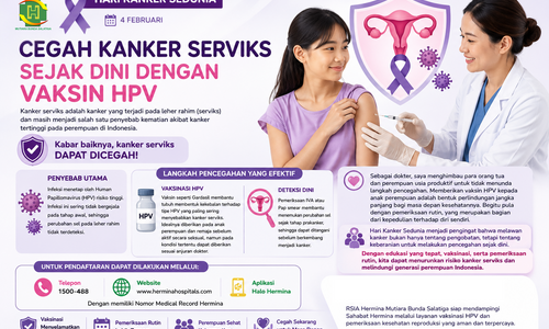 Hari Kanker Sedunia: Cegah Kanker Serviks Sejak Dini dengan Vaksin HPV