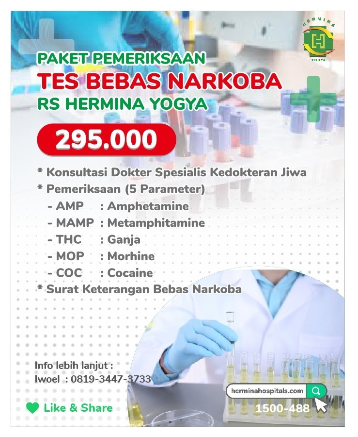 Hermina Hospitals Drug Free Testing Package